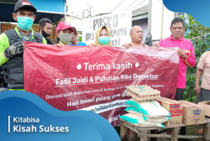 Bantuan Fadil Jaidi untuk Korban Bencana Banjir dan Gempa