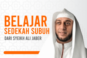 cara sedekah subuh Syekh Ali Jaber